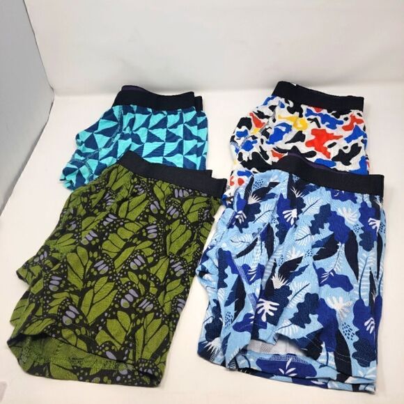 NEW MeUndies Lot of 4 Boxer Briefs/trunks Underwear Mens Size Medium - Picture 1 of 3